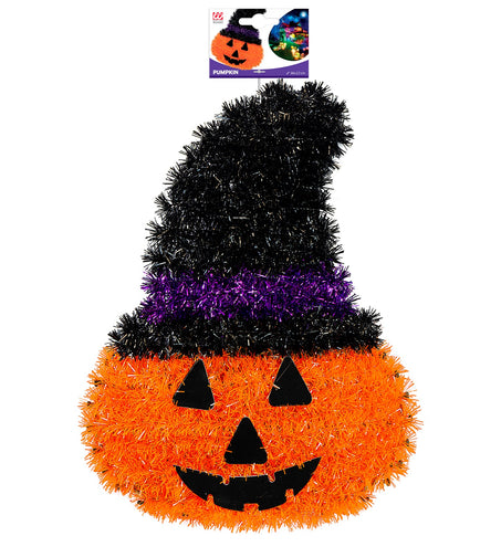 Widmann SRL Pompoen decoratie met hoed