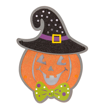 Widmann SRL Pompoen wanddecoratie met lichtjes