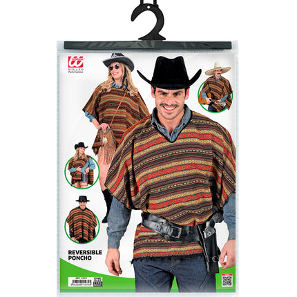 Widmann SRL Poncho omkeerbaar