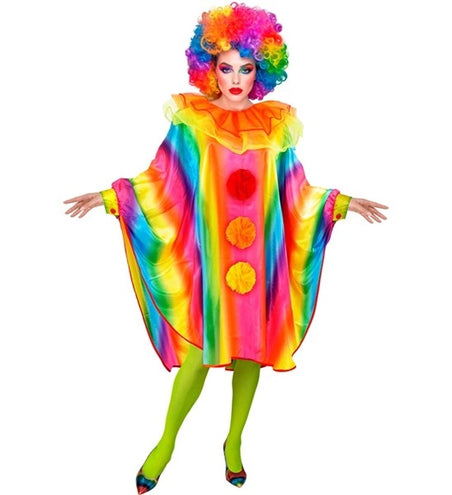 Widmann SRL Poncho regenboog unisex