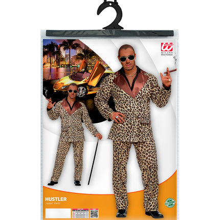 Widmann SRL Pooier panter kostuum voor heren