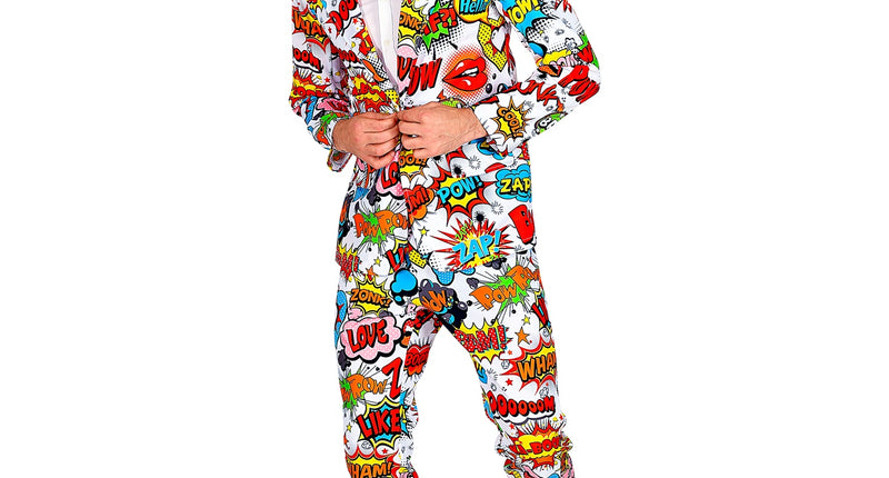 Widmann SRL Pop art kostuum jaren 60 stijl