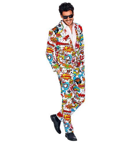 Widmann SRL Pop art kostuum jaren 60 stijl