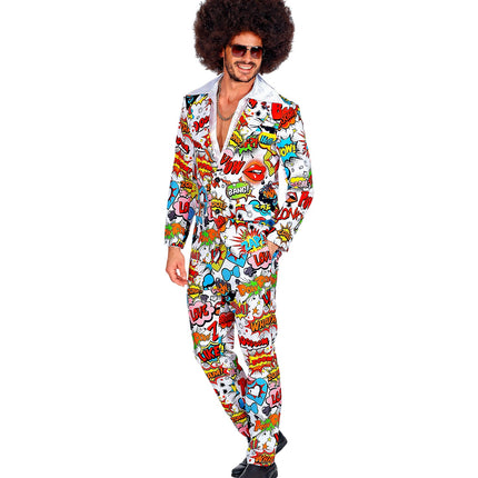Widmann SRL Pop art kostuum jaren 60 stijl
