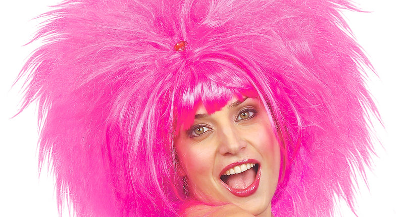 Widmann SRL Pretty woman pruik roze vrouw