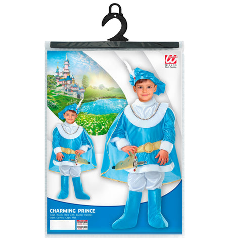 Widmann SRL Prins kostuum blauw kind