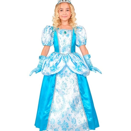 Widmann SRL Prinses blauw kostuum Emma kinderen