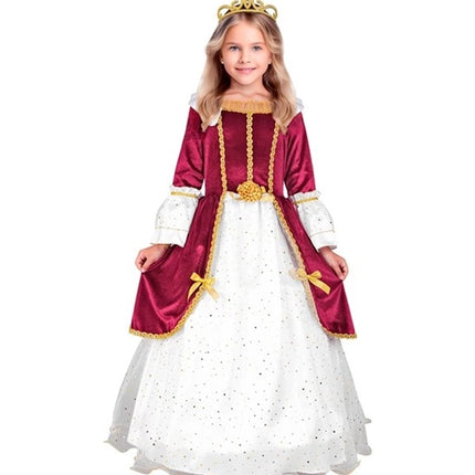 Widmann SRL Prinses rood kostuum Luuke kinderen