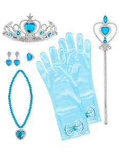 Widmann SRL Prinses set  Anna blauw