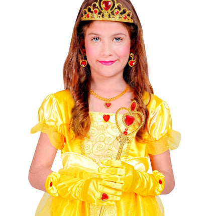 Widmann SRL Prinses set  Anna geel