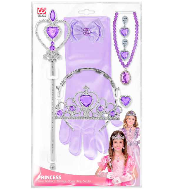 Widmann SRL Prinses set Anna paars