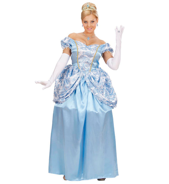 Widmann SRL Prinsessen jurk blauw sprookjes