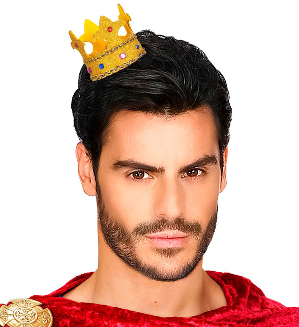 Widmann SRL Prinsessen koningin kroon goud Alicia