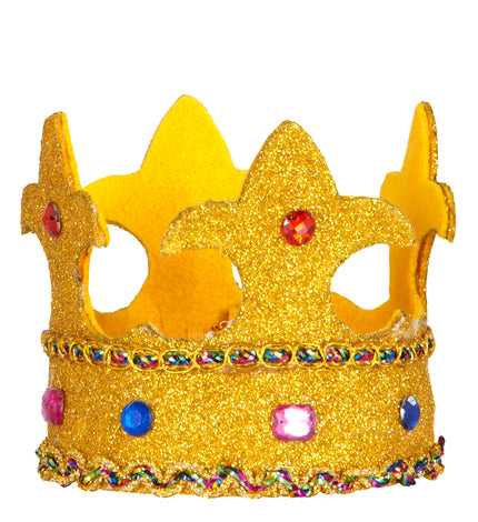 Widmann SRL Prinsessen koningin kroon goud Alicia