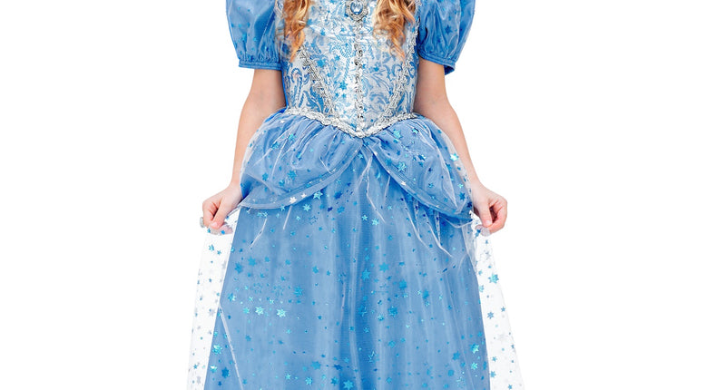 Widmann SRL Prinsessenjurk blauw kinderen