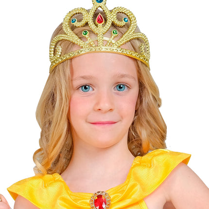 Widmann SRL Prinsessenkroon met diamanten goud