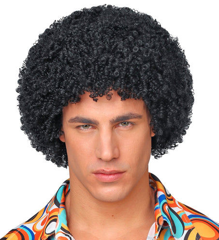 Widmann SRL Pruik 70's Jesse zwart