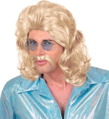 Widmann SRL pruik 70s man blond