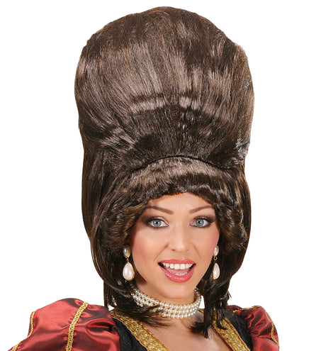 Widmann SRL pruik barones bruin