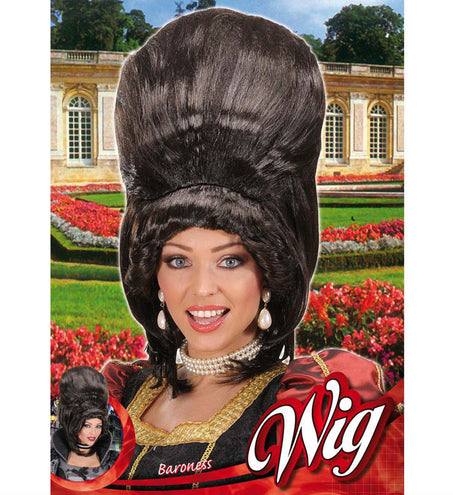 Widmann SRL pruik barones bruin