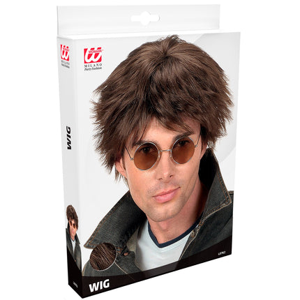 Widmann SRL pruik beat bruin