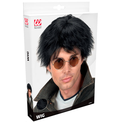 Widmann SRL pruik beat zwart