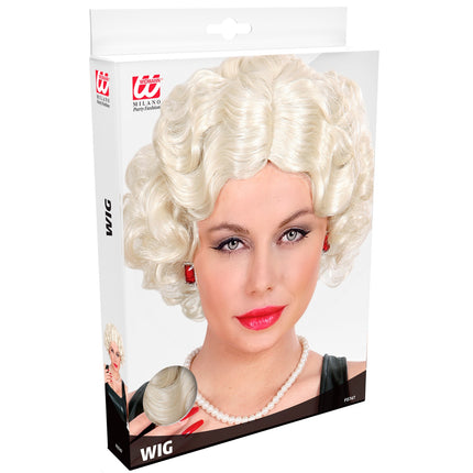 Widmann SRL pruik betty blond 20-jaren