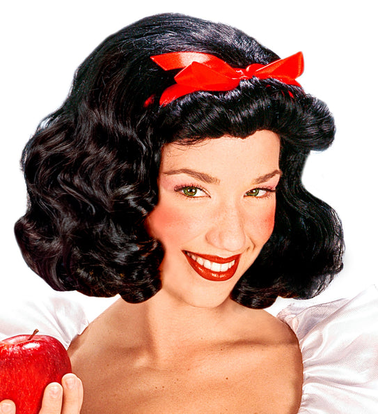 Widmann SRL Pruik Bianca Met Lint (In Plastic Zak)