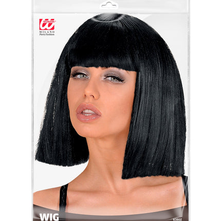 Widmann SRL pruik crazy horse zwart