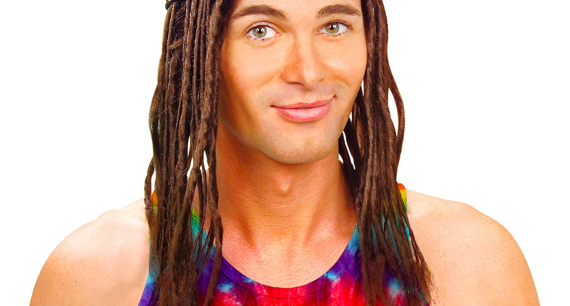 Widmann SRL Pruik, Dreadlocks Bruin