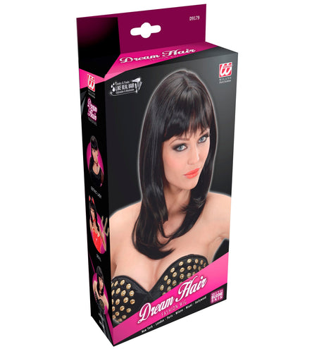Widmann SRL pruik droomhaar ashley zwart