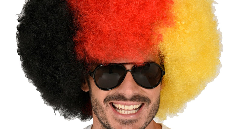 Widmann SRL Pruik Duitsland zwart rood geel