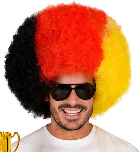 Widmann SRL Pruik Duitsland zwart rood geel