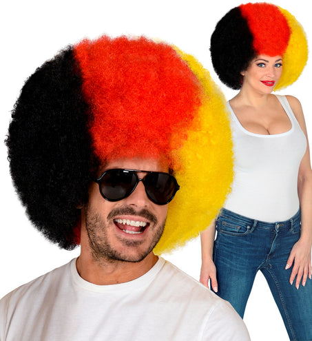 Widmann SRL Pruik Duitsland zwart rood geel