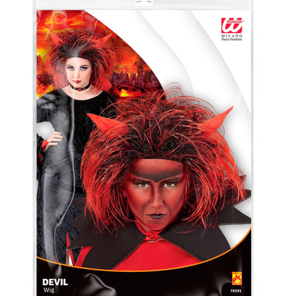 Widmann SRL Pruik Duivel nieuwe stijl
