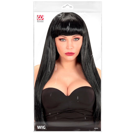 Widmann SRL pruik fashion zwart