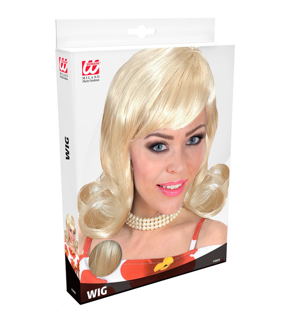 Widmann SRL pruik flip 50s blond