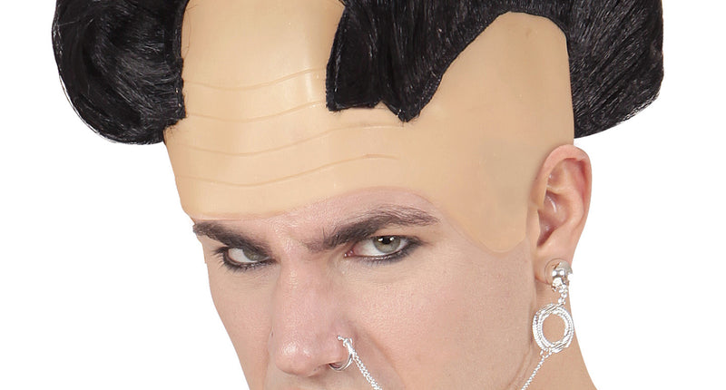 Widmann SRL Pruik hanenkam dubbel gothic