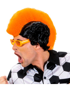 Widmann SRL Pruik hanenkam oranje