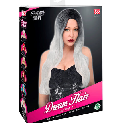 Widmann SRL Pruik heks  Cosplay Malika