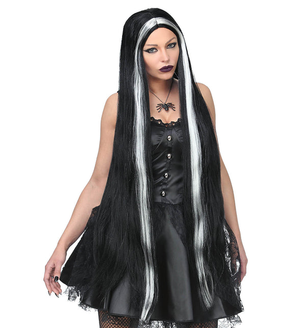 Widmann SRL Pruik heks extra lang haar