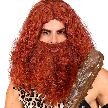 Widmann SRL Pruik Holbewoner Met Baard