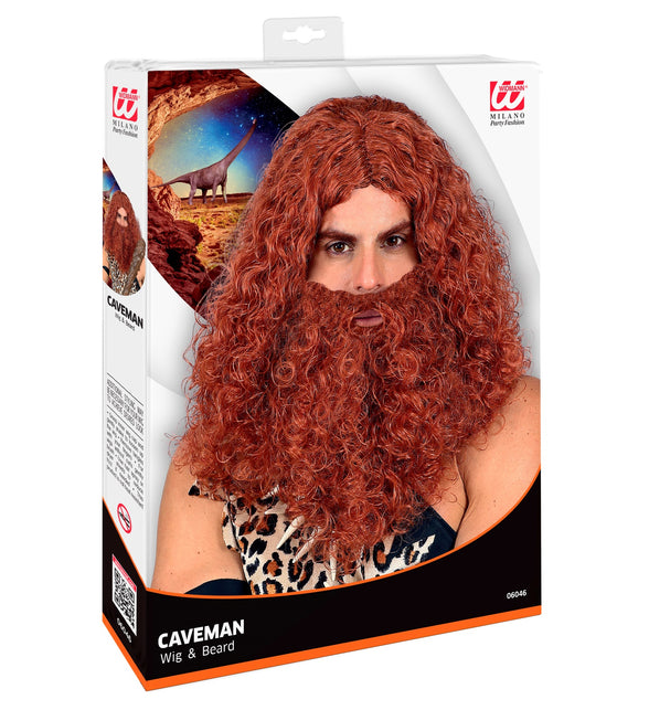 Widmann SRL Pruik Holbewoner Met Baard