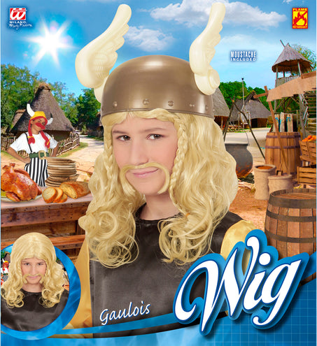 Widmann SRL Pruik kind Romein met snor