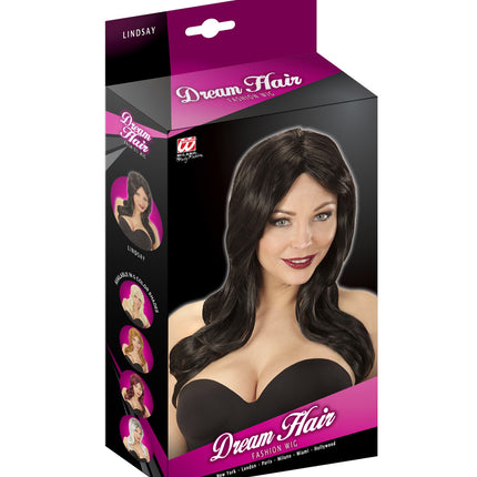 Widmann SRL Pruik Lindsay zwart