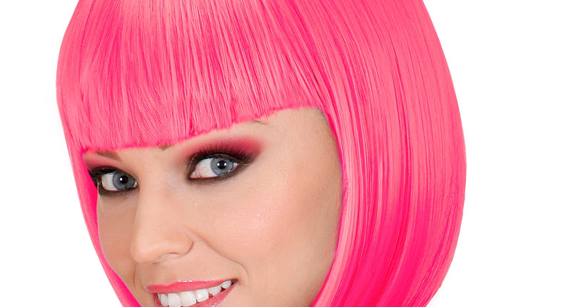 Widmann SRL Pruik Lou Lou felroze