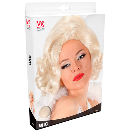 Widmann SRL Pruik Marilyn Monroe krullen