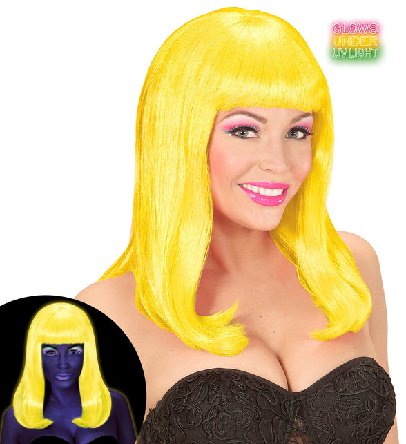 Widmann SRL Pruik, Patsy Neon Geel