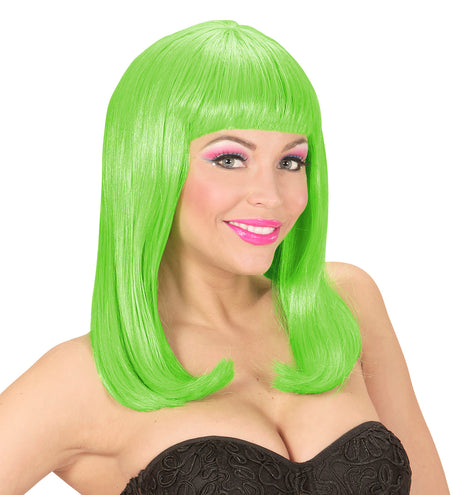Widmann SRL Pruik, Patsy Neon Groen