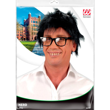 Widmann SRL pruik plushe zwart